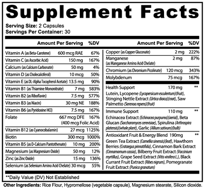 Dark Star Multivitamin Complete Daily Support